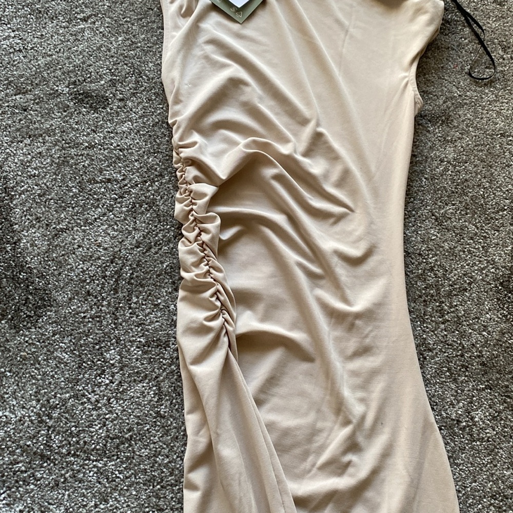 Cream Mini Dress - Picture 2 of 6